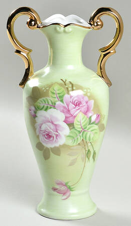 Heritage Green 8" Vase