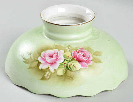 Heritage Green Shade for Oil Lamp