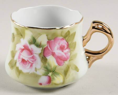 Heritage Green Flat Demitasse Cup