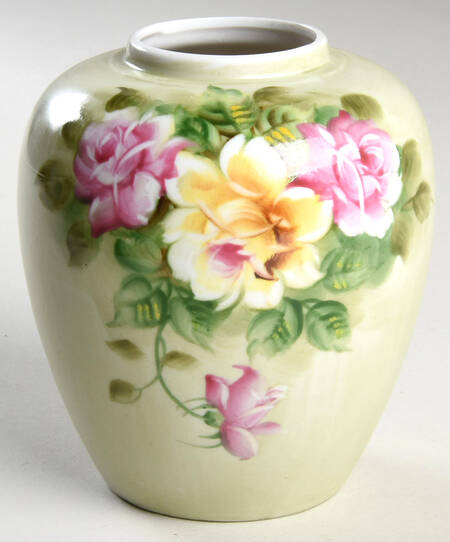 Heritage Green Small Ginger Jar No Lid