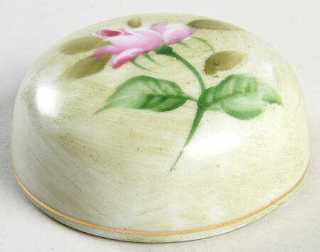 Heritage Green Lid for Small Ginger Jar