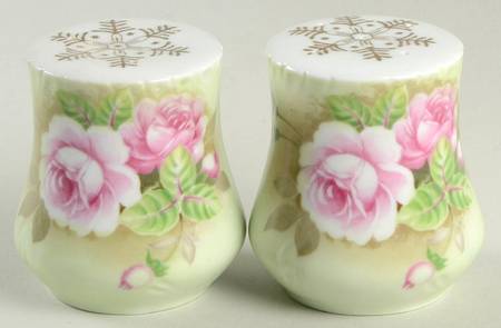 Heritage Green Salt & Pepper Set