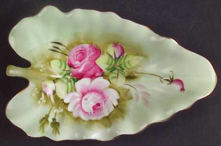 Heritage Green 7" Leaf Dish