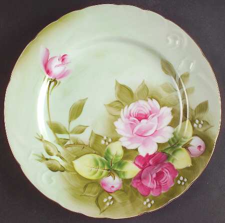 Heritage Green Luncheon Plate