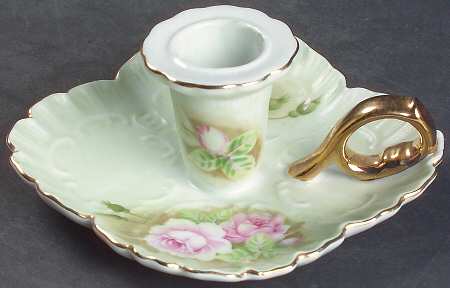Heritage Green Candleholder