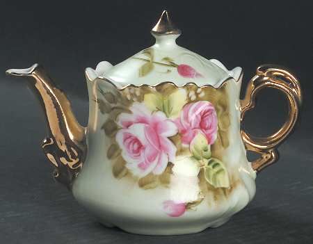 Heritage Green Individual Teapot & Lid