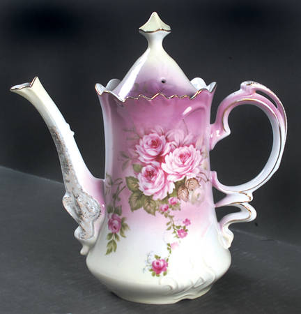 Heavenly Rose Coffee Pot & Lid