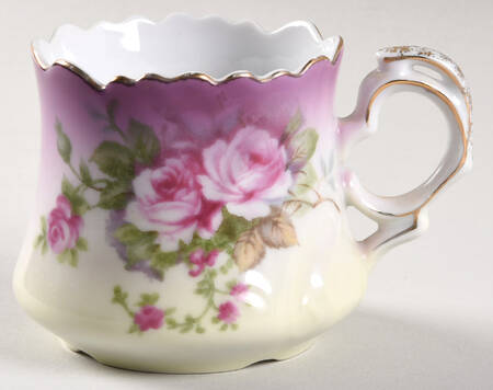 Heavenly Rose Flat Cup