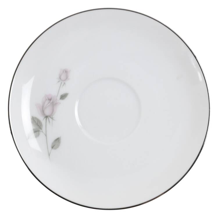 Heavenly Rose Saucer for Flat Cup