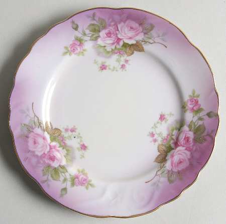 Heavenly Rose Salad Plate