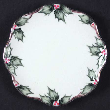 Holly Garland Mint Dish