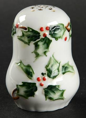 Holly Garland Salt Shaker
