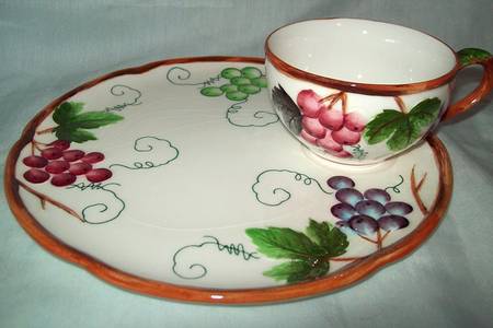 LEF17 Snack Plate & Cup Set