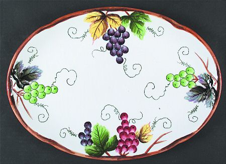 LEF17 14" Oval Serving Platter