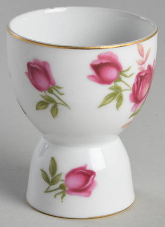 Crimson Rose-Smooth Double Egg Cup