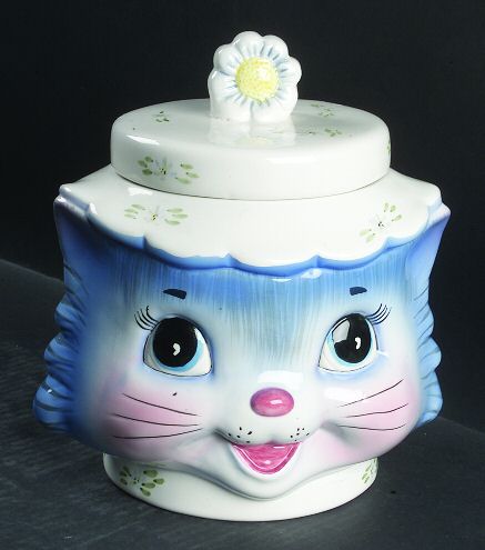 Miss Priss Cookie Jar & Lid