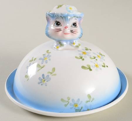 Miss Priss Round Covered Butter