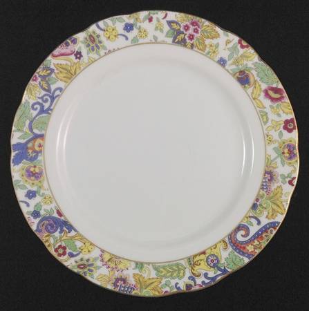 Paisley Fantazia Luncheon Plate