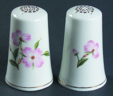 Pink Dogwood Salt & Pepper Set