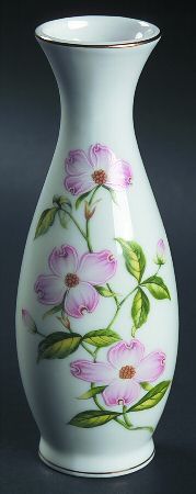Pink Dogwood 6" Bud Vase
