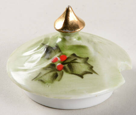 Poinsettia Lid for Jam/Jelly