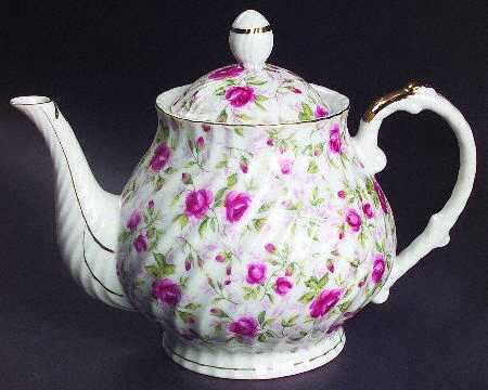 Rose Chintz Small Teapot & Lid