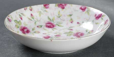 Rose Chintz Fruit/Dessert (Sauce) Bowl