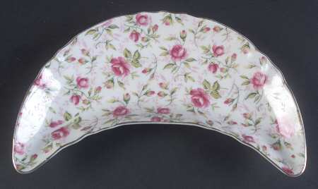 Rose Chintz Bone Dish