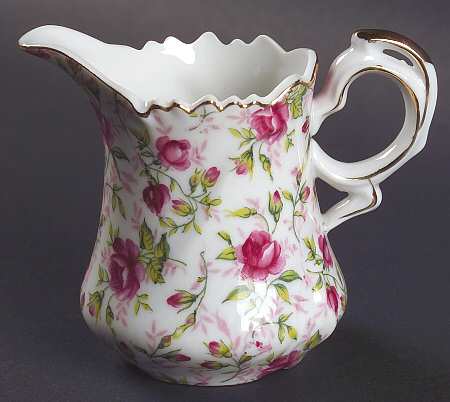 Rose Chintz Creamer by Lefton