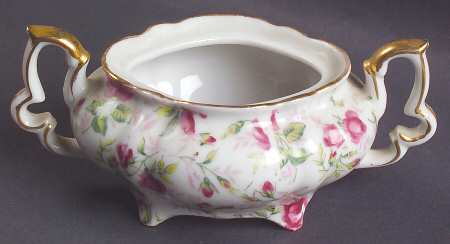 Rose Chintz Mini Sugar Bowl No Lid