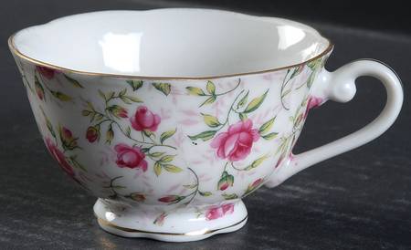 Rose Chintz Snack Cup