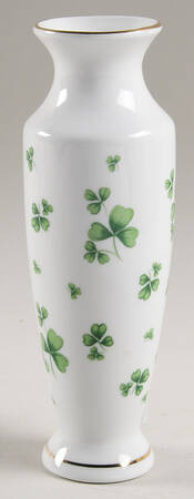Shamrock St Patrick 7" Vase by Lefton