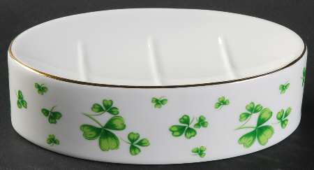 Shamrock St Patrick Soap Dish