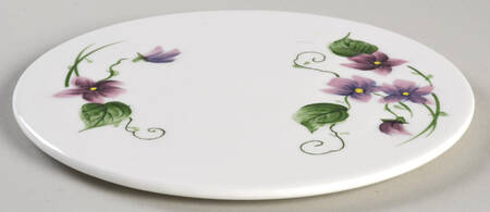 Sweet Violets Trivet