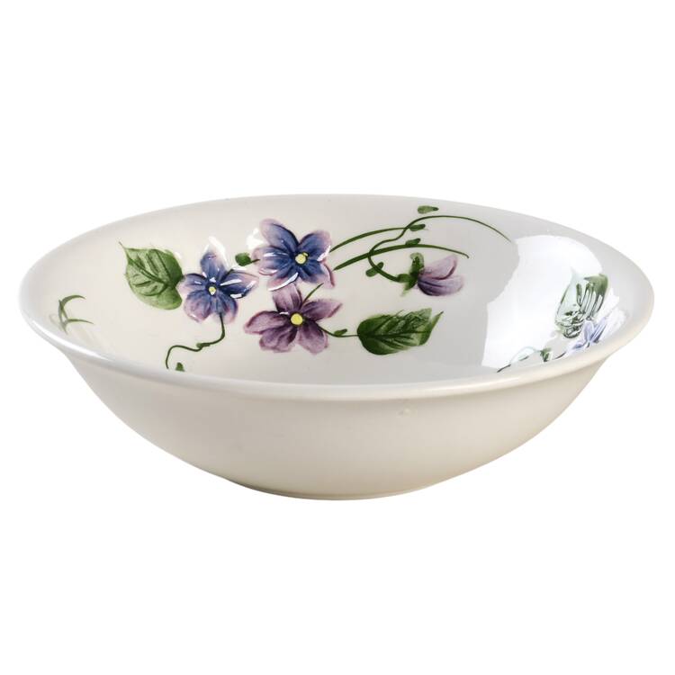 Sweet Violets Coupe Cereal Bowl