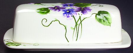 Sweet Violets 1/4 Lb Covered Butter