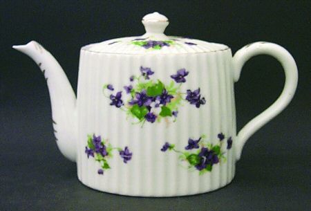 Sweet Violets Teapot & Lid