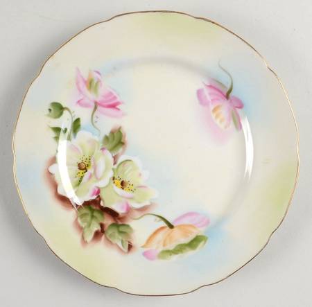 To A Wild Rose Salad Plate