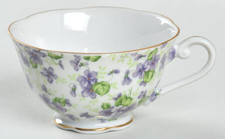 Violet Chintz Snack Cup