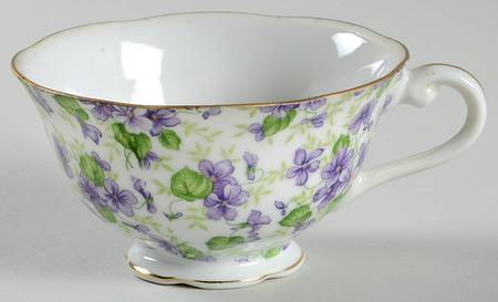 Violet Chintz Snack Cup