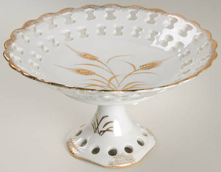 Wheat Round Compote (Height X Width)