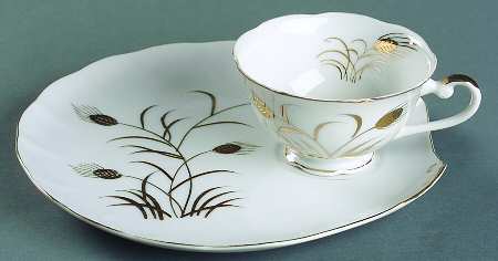 Wheat Snack Plate & Cup Set