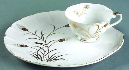 Wheat Snack Plate & Cup Set