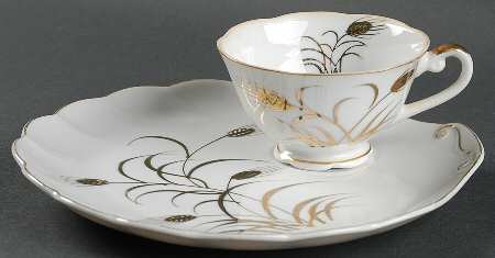 Wheat Snack Plate & Cup Set