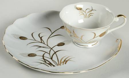 Wheat Snack Plate & Cup Set