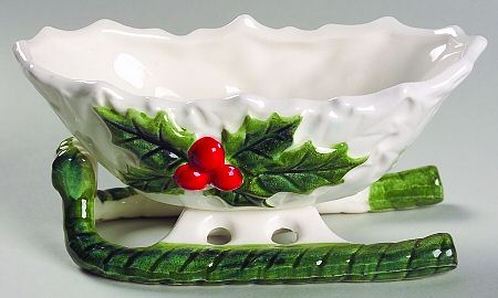 White Holly Small Sleigh