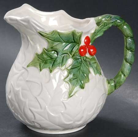 White Holly Small Pitcher