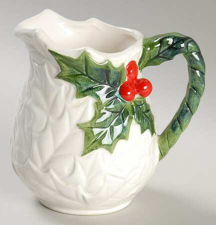 White Holly Creamer