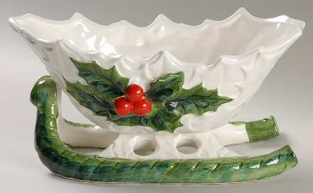 White Holly Medium Sleigh