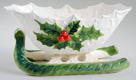 White Holly Large Sleigh